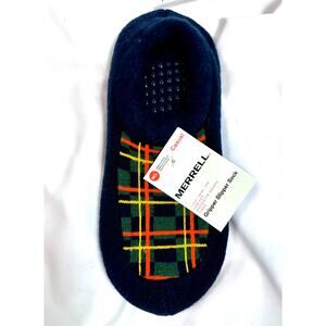 Merrell Unisex Gripper Bottom Socks No slide Navy M/L